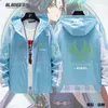 Genshin Impact Cosplay Costume Xiao manches longues veste de mode manteau vêtements de jeu sweat à capuche unisexe fermeture éclair sweat à capuche nouveaux hauts Y0903