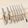 8 datorer Make Up Tool Eye Brush Eyeshadow Eyeliner Nose Smoky Eyebrow Comestic Set Makeup Brush Beauty Tools6421772