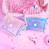 Transparent Laser Coin Purse Women Lady Mini Wallet Rope Children Key Card Tote Bags Square Snap Button Waterproof 2 4qh G27923295