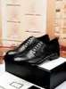 Designer Dress Shoe Italy Brand Men Loafer Flat Nasual Shoe Business Office Oxfords Mens Highine Leather Wedding Dress Metal Buckle Lofers