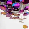 Hedendaagse kunstinstallatie Hanglampen, verkoopafdeling, kroonluchter, showroom-venster, hotellobby, aangepaste engineeringverlichting Combinatie Modellering