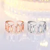Chain Rings Band Finger Women Hollow Open Adjustable Rose Gold Knuckle Rings Street Style Personalized Fashion Jewelry Will and Sandy