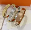 Armband 21SS Modedesigner Männer und Frauen Edelstahl Luxusmarke Schmuck