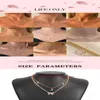 2021 Fashion Butterfly Necklace for Women Golden Jewelry Heart Gem pearl beads necklaces Whole Items Gifts Girl