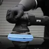 SPTA 5inch 750W Dual Action Orbit 15mm Auto DA Car Home DIY Polisher with Waxing Polishing Pads Set