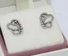 Pendientes de tuerca de mariposa de plata esterlina 925 que se adaptan a los pendientes de moda de joyería de estilo Pandora europeo