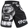 Ropa de entrenamiento para correr para hombres de Guangzhou Diseño OEM de alta calidad Pantalones cortos MMA X0628