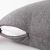 Almofada / descanso decorativo sofá simples capa de almofada de cintura com bolso cor sólida fronha 45x45cm lance home caso decorativo
