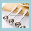 Flatware Kitchen, Dining Bar Home & Gardenstainless Steel Coffee Multifunction Spoon Sugar Scoop Clip Bag Seal Measuring Clamp Spoons Portab