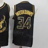 Hommes Basketball Giannis Antetokounmpo Maillots 34 Eric Bledsoe 6 Tous Cousus Respirant Vert Noir Blanc Jaune Beige