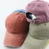 Vintage Yıkanmış Boyalı Beyzbol Şapkası Düşük Profil Ayarlanabilir Unisex Klasik Düz Spor Açık Yaz At Kuyruğu Şapka Snapback Cyz3173