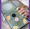 Maffick Samsung Civilização Matte Sombra Paleta, Prism Pro 9 Cores Pigmentada Shimmer Glitter Eye Shadow Palette Blendable Longing Halloween Kit de Maquiagem