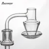 20mm Spinning Quartz Banger Smoke Domeless Bucket Blender Bangers Nails newest style for dab rig Glass Water Bongs Hookahs