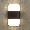 Lâmpadas de parede Modern LED varanda luz IP65 impermeabilizada para pátio pátio do jardim da porta da frente ao ar livre para cima e para baixo AC90-260V