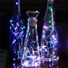 Solar Bottle Light Strings Diamond Wine Lamp String Outdoor IP65 Waterproof Cork Lights Suitable Weddin Holiday Garden Terrace Bottles Decoration