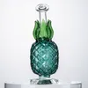 Başlık Cam Bongs Benzersiz Nargile 8 inç Ananas Bong Bubbler Su Boruları Mini Dab Petrol Kuleleri Kase WP2194 ile