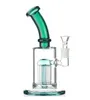 TORO Bong en verre Narguilés Petits verres Dab Rigs Bongs à eau épais Pipes à fumer Plate-forme pétrolière capiteuse avec banger de 14 mm