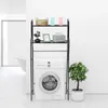 2 níveis por rack de vaso sanitário sobre a máquina de lavar a máquina de lavar roupa de banho de armazenamento de banho