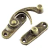 Bag Parts & Accessories 3mx29mm Jewelry Box Hasp Hook Lock Latch Antique Brass Color 2pcs