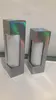 5pcs holographic box fit 20oz 30oz straight skinny stainless steel tumbler with plastic lids laser boxes