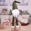 Gnome suédois 3 pièces, jouet en peluche de Noël, décor de Style scandinave, ornements d'étagère de jambe pendante décor de Noël