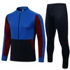 21 22 MEMPHIS KUN AGUERO Jaqueta Fatos de treino Casaco de futebol Esporte Roupas casuais Camisas de treino Futebol GRIEZMANN Sportwear Zipper Uniforme Moletom Treino