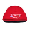 Trump 2024 Beanies Cap Re-vale Förvara Amerika Bra Brev Stickning Hattar Broderi Winter Hat Sports Cap