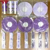 15 teile/los Tissue Laterne/Pom Poms Blume/Rosette Fans Geburtstag Baby Shower Party Hochzeit Dekoration Papier Set Violette farbe