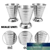 BAR-Werkzeuge 75ml Messschuß-Tasse Edelstahl-Unzen-Cocktail-Getränk-Mixer-Alkohol-Mixer-Messen-Kaffeetasse