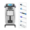 Salong Använd Oxygen Jet Aqua Peel Machine Microdermabrasion Skin Föryngring Cryo Facial och Eye Lifting Beauty Tools