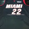 Camisa personalizada com patch Jimmy Butler costurada masculina feminina juvenil XS-6XL NCAA