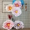 Party Supplies PE Peony Artificial Flower for Wedding Road Lead Background Decoration Stage Window Layout Chenmei Home Decor Fake Flowers