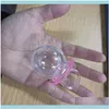 Emballage cadeau événement fournitures de fête maison jardin12 pièces boîte à bonbons transparente bébé douche baptême faveur créative fête de mariage décoration1 goutte