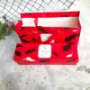 ギフトラップ長方形段ボール箱カラープルーム紙包装箱ロングムーンペストリーケーキチョコレート10pc /ロト
