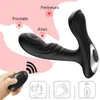 Powerful Prostate Massager Anal plug Male Masturbator Vibrator Remote Control 12 Speed Vibrating Toys For Men Women 211015
