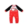 Familie Kerstmiskleding Sneeuwman Pak Kids Mama en Mij Kleding Moeder Dochter Vader Baby Matching Outfits 210429