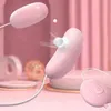 Nxy Sex Eggs Vibrerende Ei Clitoris Stimulator Masturbatie Tong Zuigen Tepels Vagina Massage Toys Voor Vrouwen 1215