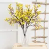 Gypsophila Artificial Flowers White Branch High Quality Babies Breath Fake Flowers Long Bouquet Home Wedding Decoration Autumn Y0630