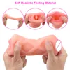 NXY Adult toys Real Flesh Buttocks Model Masturbator Male Masturbation Cup Vagina Pussy Rotation Sex Toys For Men With Strong Sucker 1201