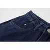 Sommar breda ben denim shorts kvinnor streetwear jeans kort byxor casual raka retro chic knappar höga waiste byxor 210515