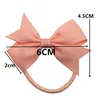 Party Favor Children's jewelry Bow loop solid color hair circle lovely baby headdress hairs ornament T2I52536