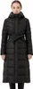 manteau d'hiver extra-long femme