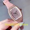 العلامة التجارية الشهيرة أزياء نبيذ الساعات CZ Quartz Wrist Watch Stainless Steel Clock Clock Women Wathere Leather Dial Watch197A