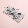 Nouveau-né Bébés Filles Tie Dye Bows Nylon Bandeau Knotbow Élastique Large Nylon Head wraps Toddler Headwear Gratuit