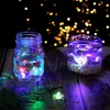 12 sztuk Wodoodporna Bezpłókodzona LED Tealight Lights Zatapialny Herbaciany Świece Kwiatowe Lampy Światło Do Wazy Wesele Świąteczne Dekoracja