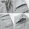 TACVASEN Men's Summer Casual Shorts Lightweight Multi-pockets Military Work Cargo Straight Loose Hike Camp 30-40 210716