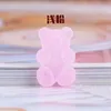 50Pcs Soft Candy Bear Doll House Flatback Resin Components Cabochon Charms for Sweet Gummy Cabochons DIY Scrapbooking Decoration