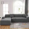 Housse de canapé élastique imperméable pour salon coussin Jacquard housses extensibles Chaise longue 211116