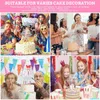 Other Festive & Party Supplies 7style 10 Pack Clear Acrylic Cake Toppers Blank DIY Birthday Topper For Wedding Anniversary Decorations Tools