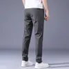 Printemps Sports Pantalons Hommes Taille Élastique Casual Droite Lâche Cordon Salopette À La Mode En Gros